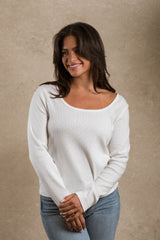 Covington Top - White