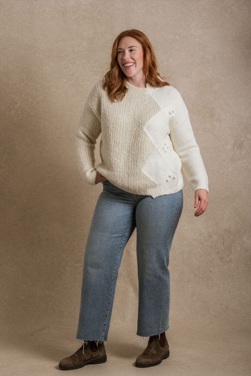 West Point Sweater - Cream