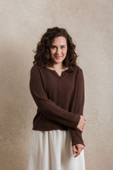 Kerrigan Cardigan - Brown