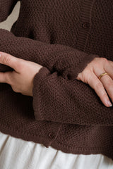 Kerrigan Cardigan - Brown