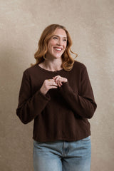 Kerrigan Cardigan - Brown