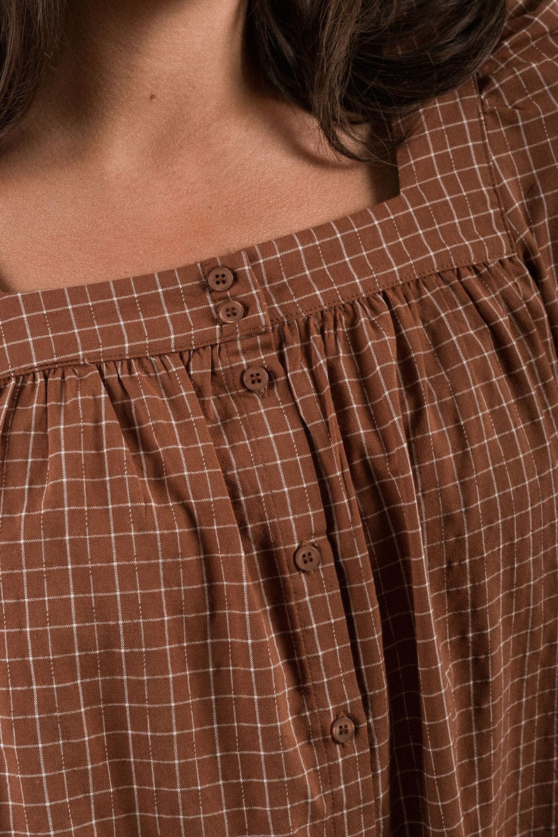 Chesapeake Blouse - Rust