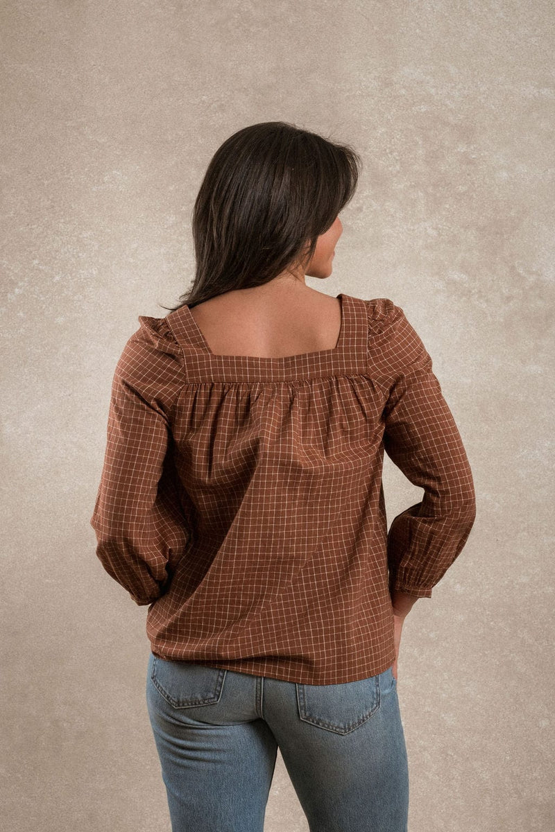 Chesapeake Blouse - Rust