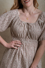 Spring Hill Dress - Rose Floral