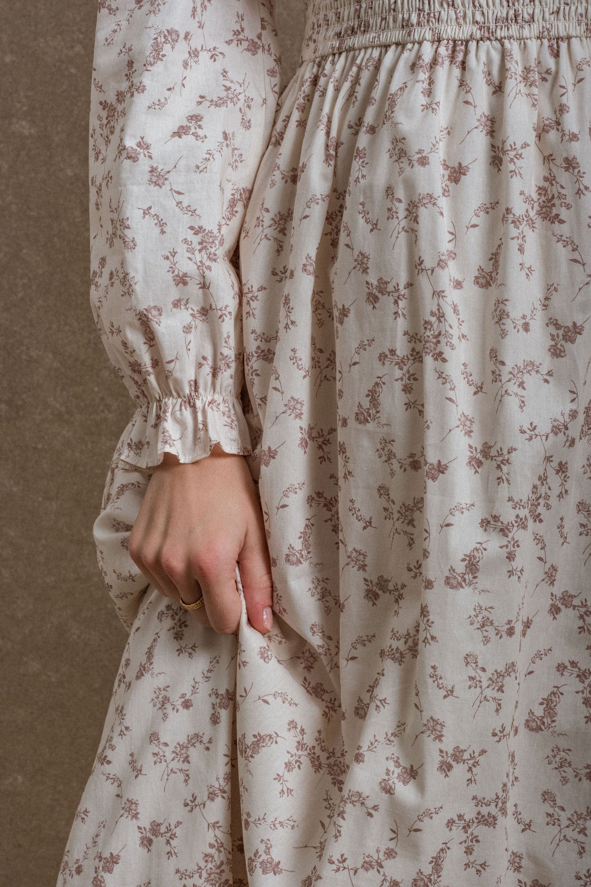 poppy midi dress THML Poppy Red Stripe Floral Midi Dress