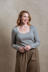 Kaylor Long Sleeve - Misty Blue
