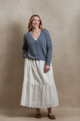 Gold Coast Cardigan - Dusty Blue