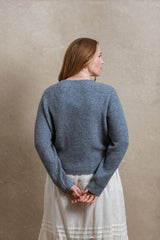 Gold Coast Cardigan - Dusty Blue