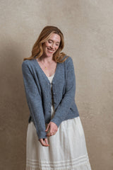 Gold Coast Cardigan - Dusty Blue