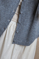 Gold Coast Cardigan - Dusty Blue
