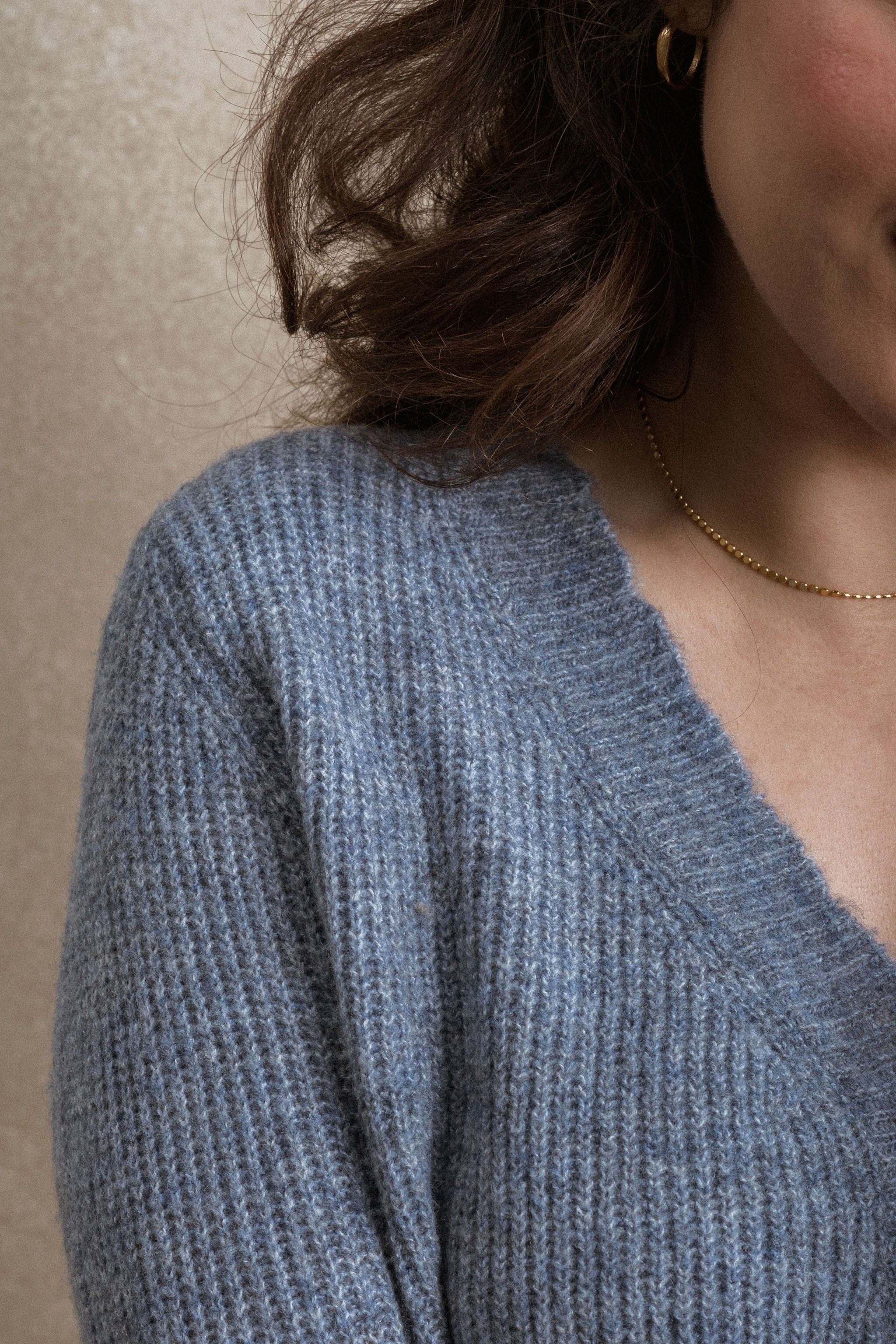 Gold Coast Cardigan - Dusty Blue – Neuflora