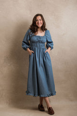 Bellevue Dress - Chambray