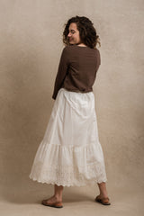 Delphi Skirt - Cream