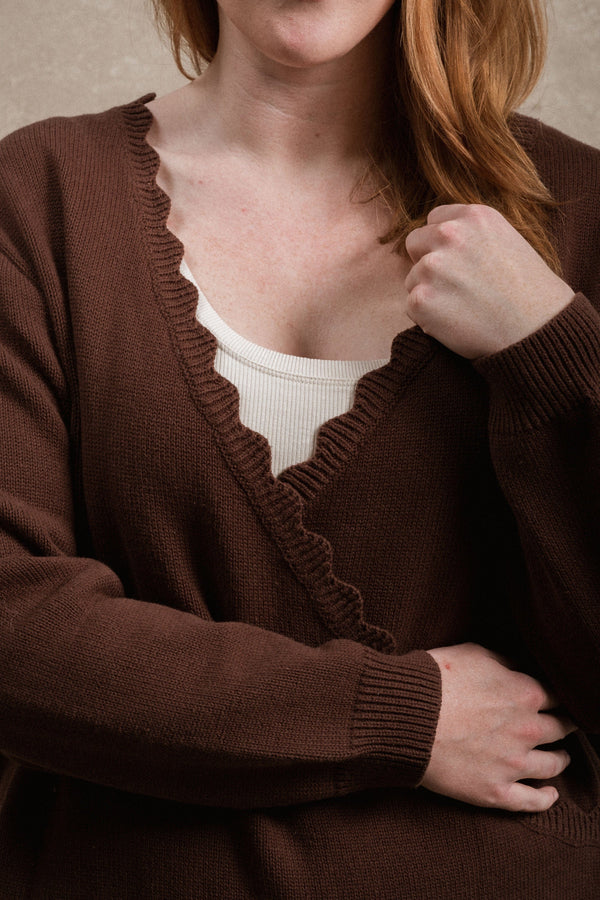 Kirkley Sweater - Brown