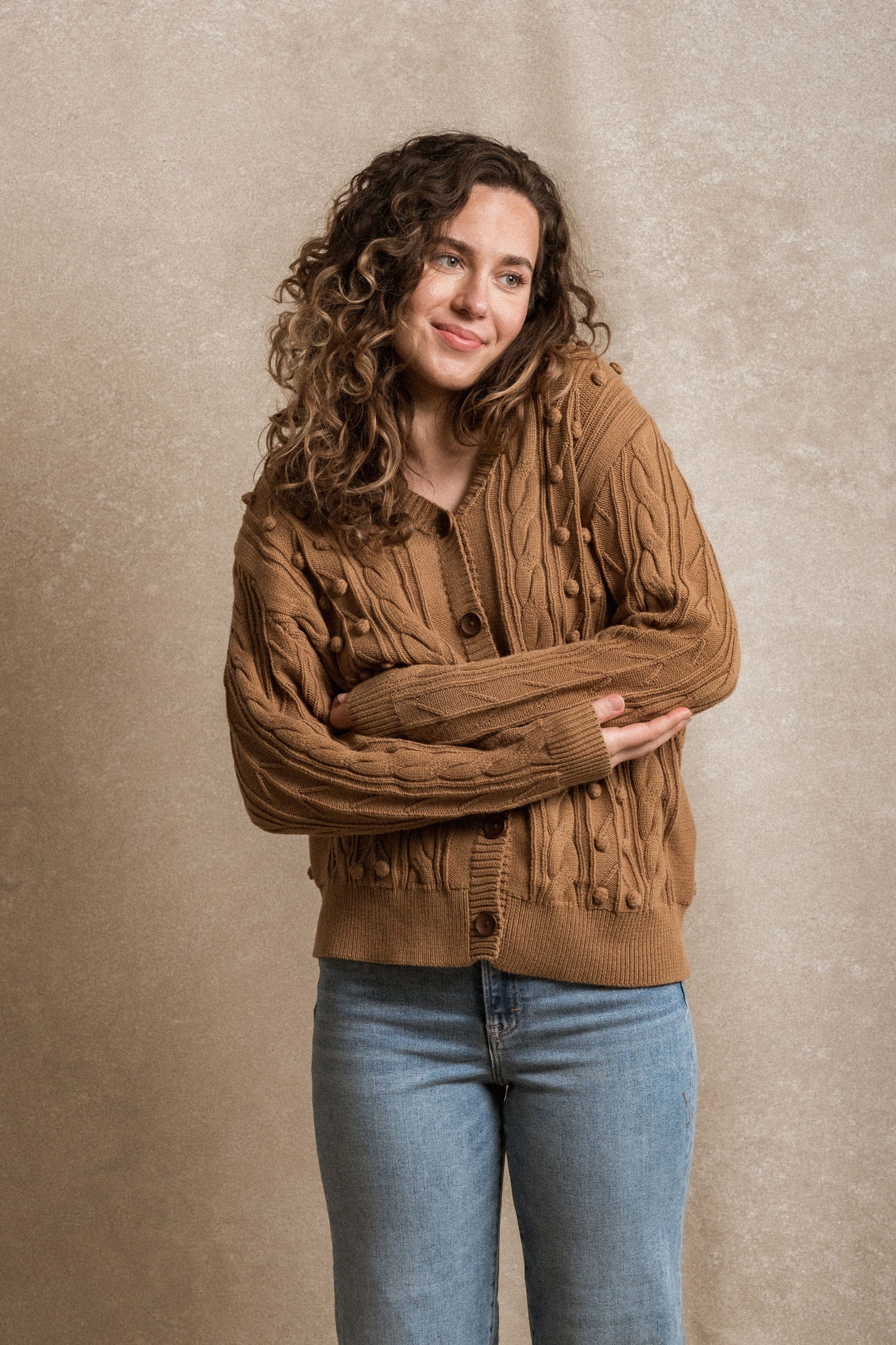 Nara Cardigan - Bronze – Neuflora