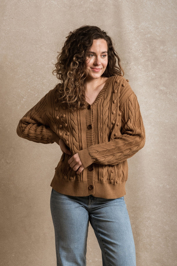 Nara Cardigan - Bronze