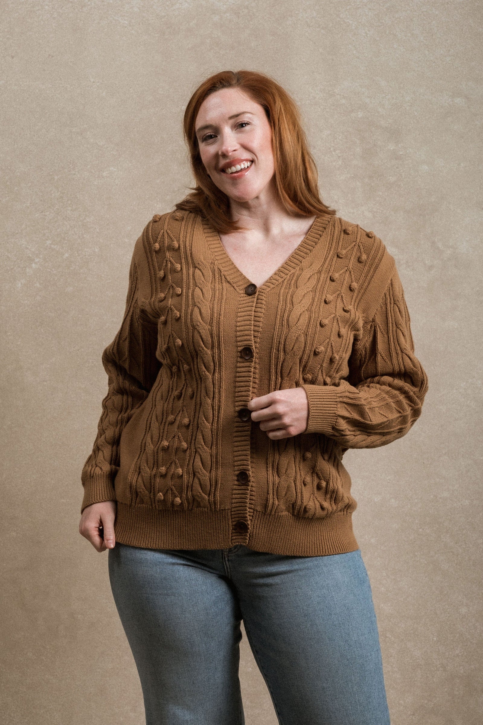 Nara Cardigan - Bronze – Neuflora