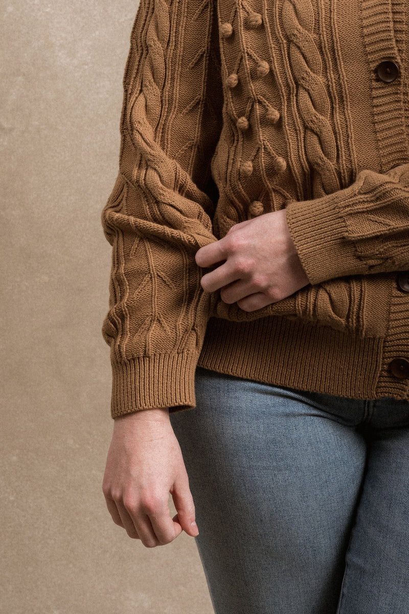Nara Cardigan - Bronze
