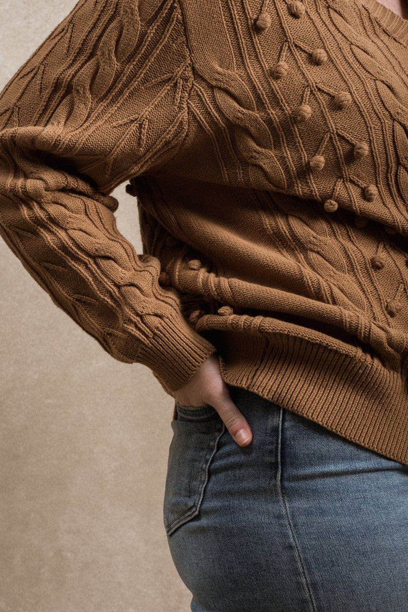 Nara Cardigan - Bronze