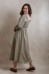 Bellevue Dress - Sage Floral