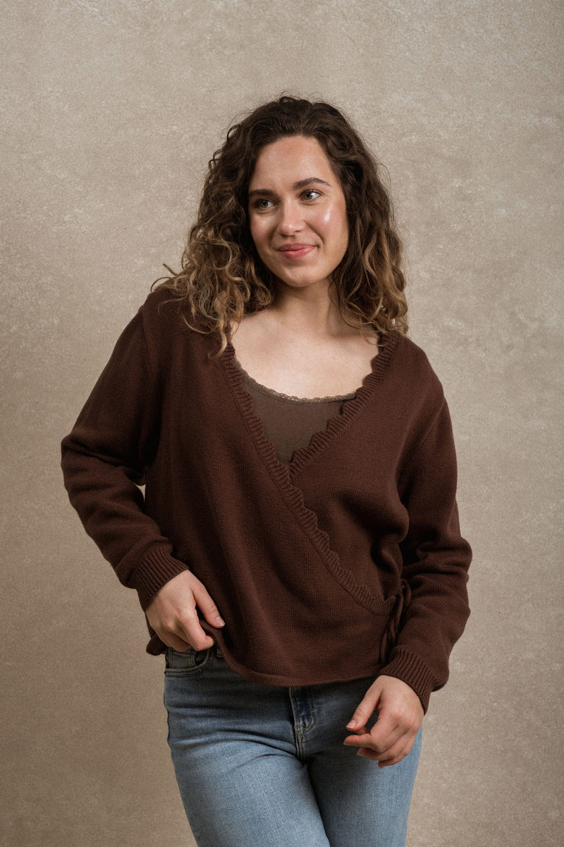 Kirkley Sweater - Brown