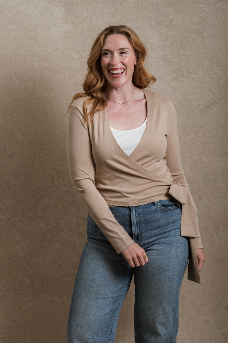 Rylan Wrap Sweater