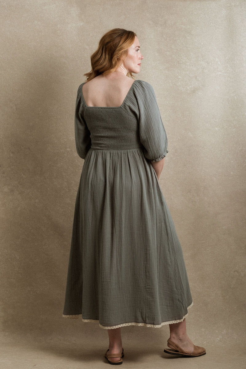 Loveland Dress - Dusty Eucalyptus