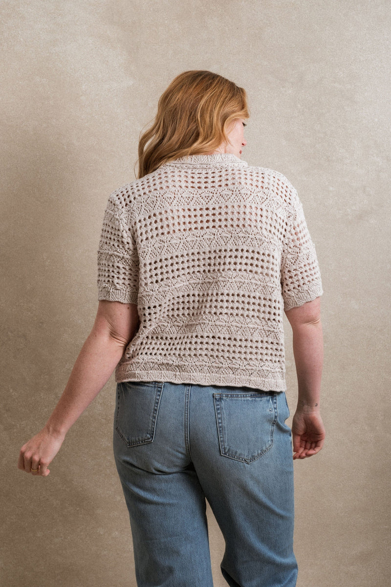 Louisa Top - Taupe