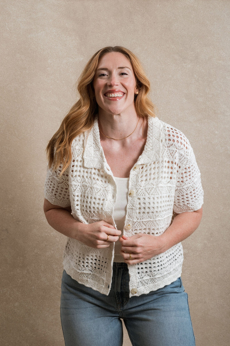 Louisa Top - White