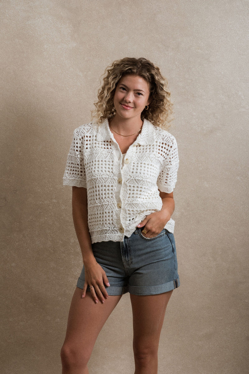Louisa Top - White
