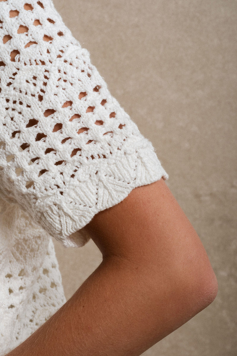 Louisa Top - White