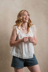 Lexington Top - White