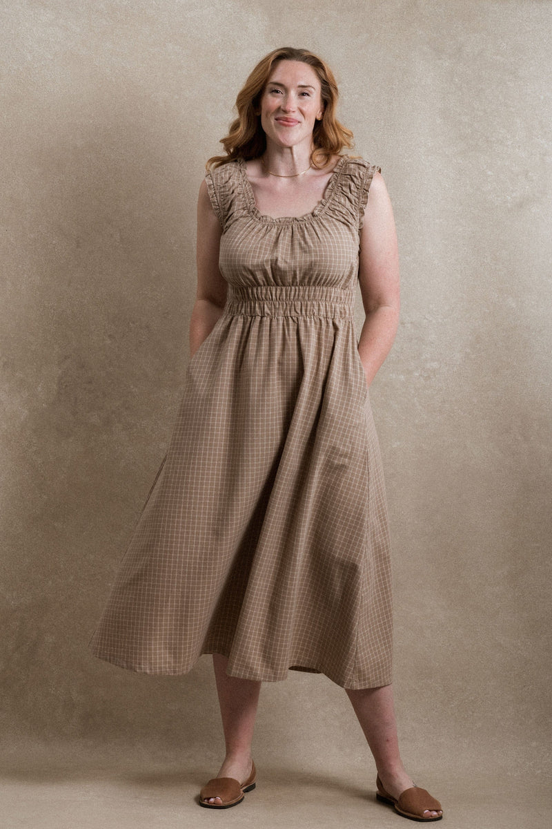 Monaco Dress - Tan