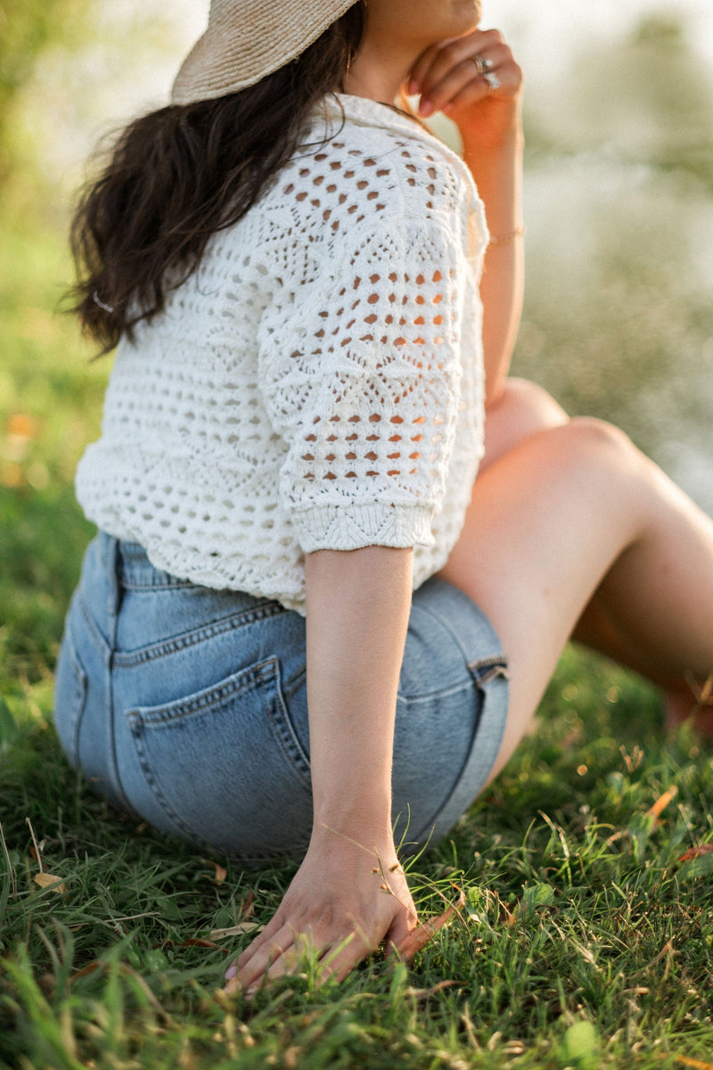 Louisa Top - White