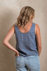 Boulder Top - Blue