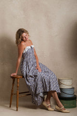 Carolina Dress - Violet Floral