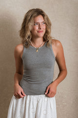 Lorraine Tank - Grey