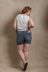 Asa Shorts - Medium Wash