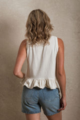 Birmingham Top - Cream