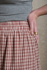 Olinda Skirt - Vintage Gingham