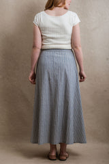 Spokane Skirt - Blue Floral