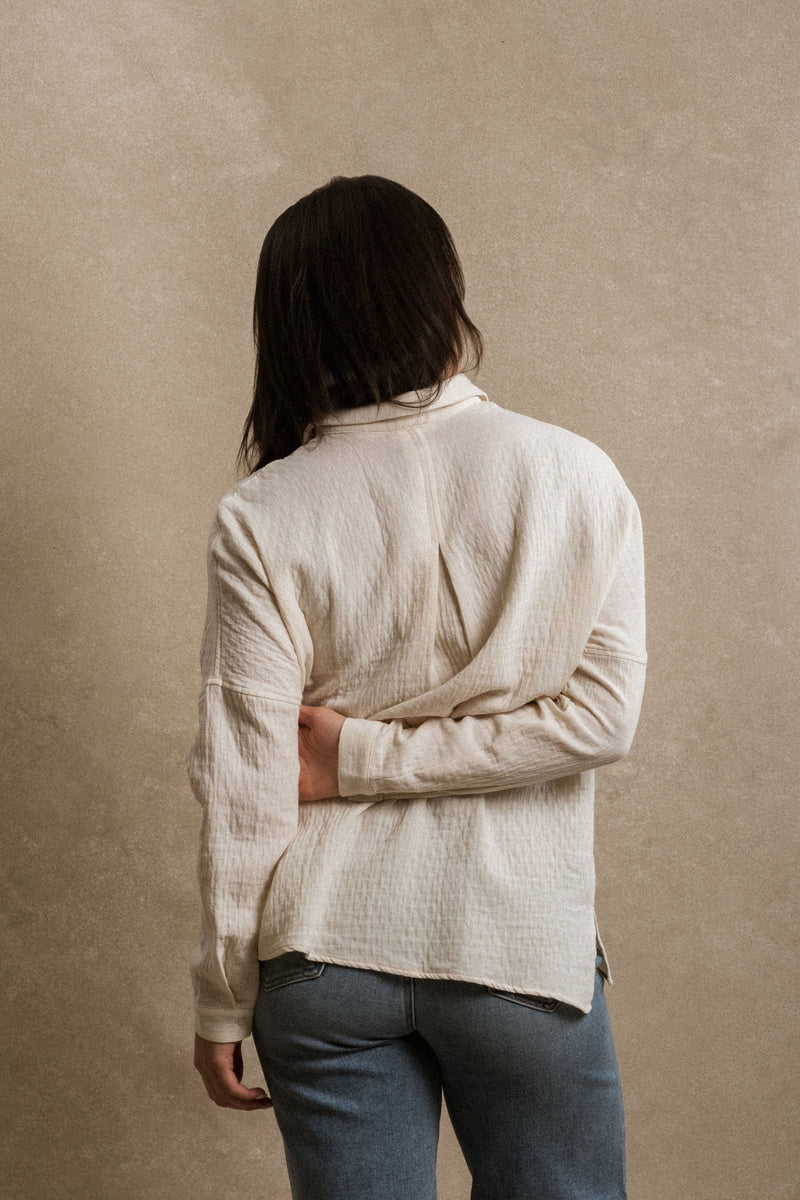Perth Button Down - Beige