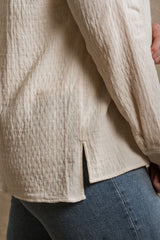 Perth Button Down - Beige
