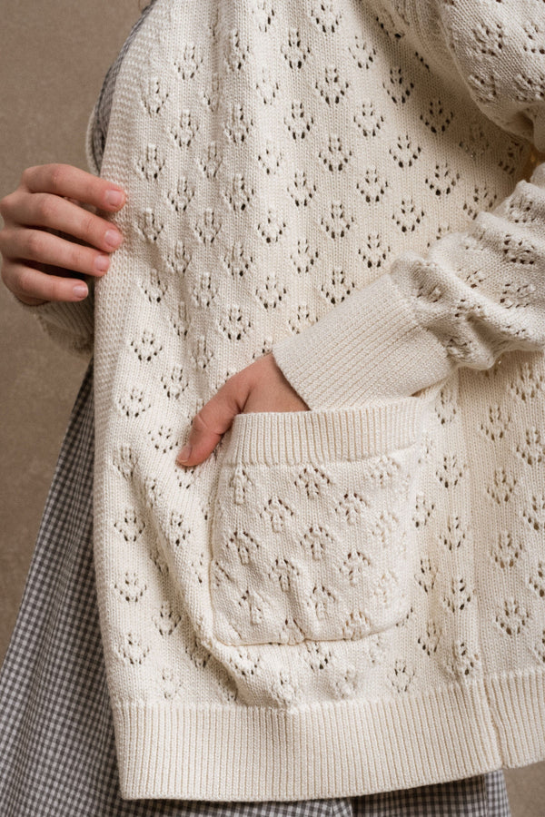 Cassis Cardigan - Cream