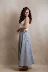 Spokane Skirt - Blue Floral