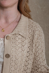 Farrington Cardigan - Beige