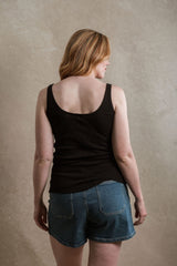 Henley Tank - Black
