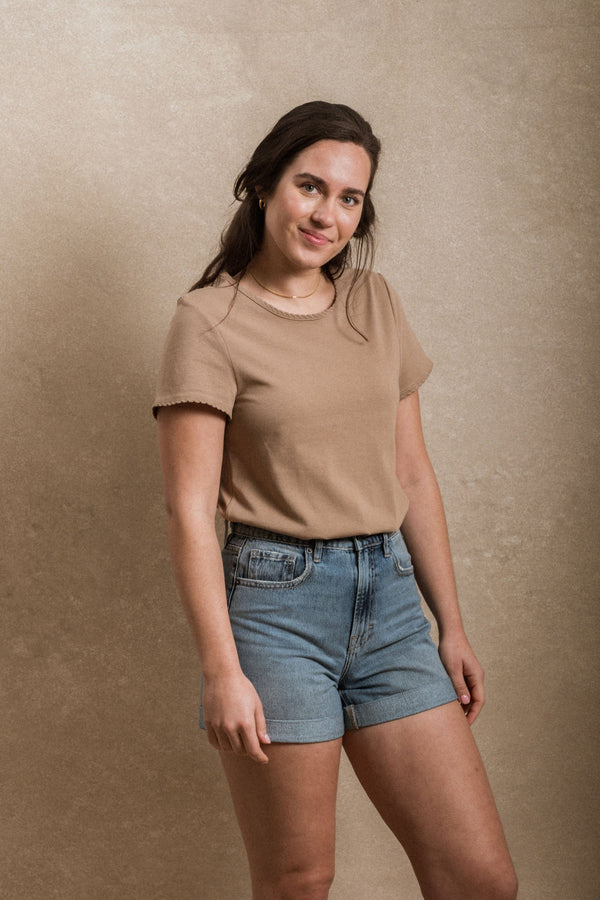 Tessa Tee - Brown