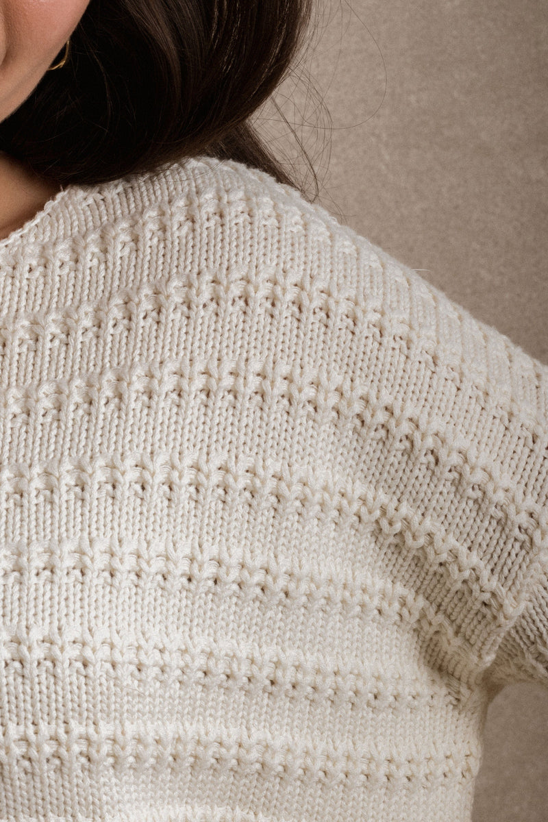 Yuma Sweater - Cream