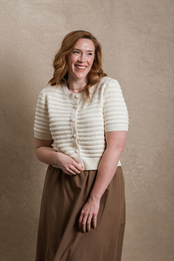 Cardiff Top - Cream